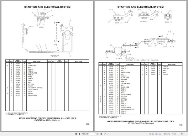 CAT Engine Generator Set 3512 Parts Manual SEBP1548 05 1992 1