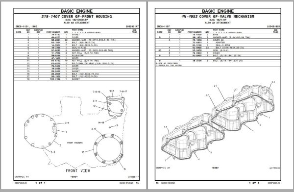CAT Generator Set 3406C Parts Manual SEBP4245 20 2009 1