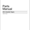 CAT Industrial Engine 3512 Parts Manual CCRC2966064 2019