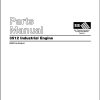 CAT Industrial Engine 3512 Parts Manual SEBP2988 2000 EN FR