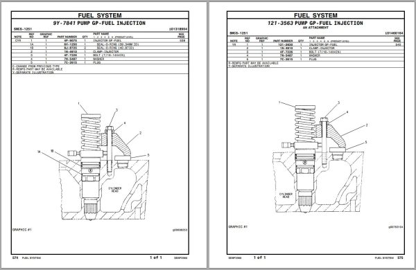 CAT Industrial Engine 3512 Parts Manual SEBP2988 2000 EN FR 1
