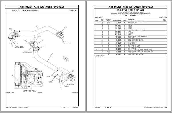 CAT Industrial Engine C18 Parts Manual SEBP3816 2004 1