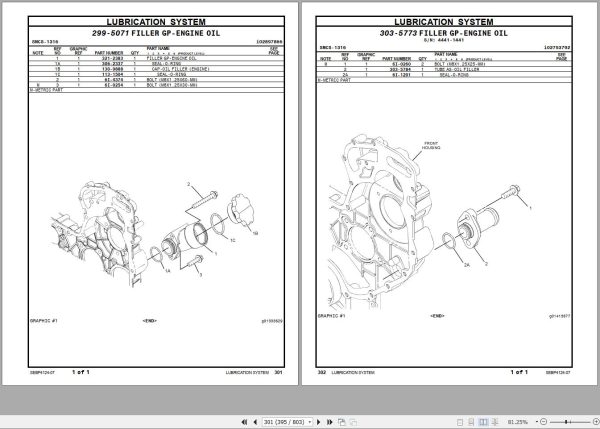 CAT Industrial Engine C4.4 Parts Manual 1