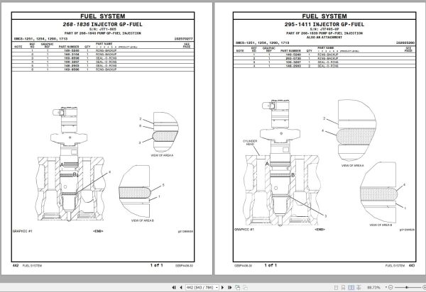 CAT Industrial Engine C7 Parts Manual SEBP4436 30 2007 EN ES PT 1