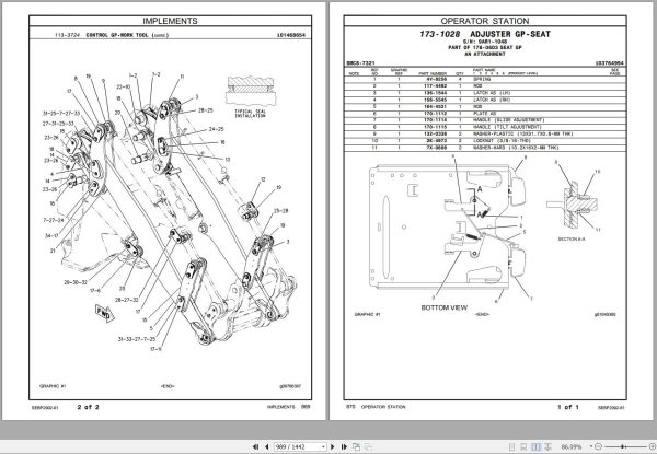 CAT Intergrated Toolcarrier IT28G Parts Manual SEBP2902 61 2017 1