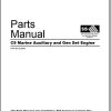 CAT Marine Auxiliary and Gen Set Engine C9 Parts Manual SEBP4001 40 2009