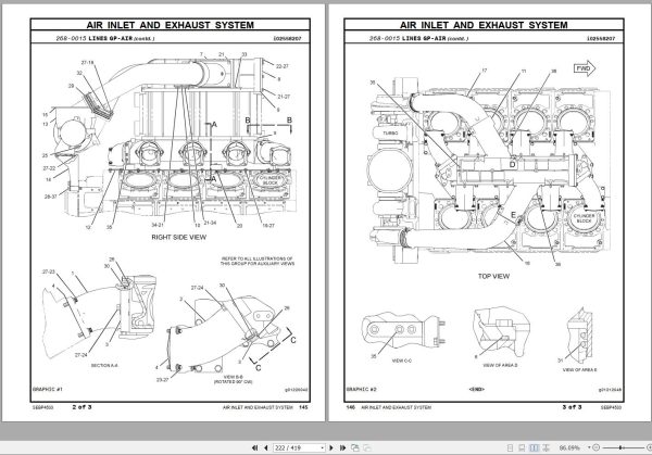 CAT Marine Engine 3508C Parts Manual SEBP4533 2007 1