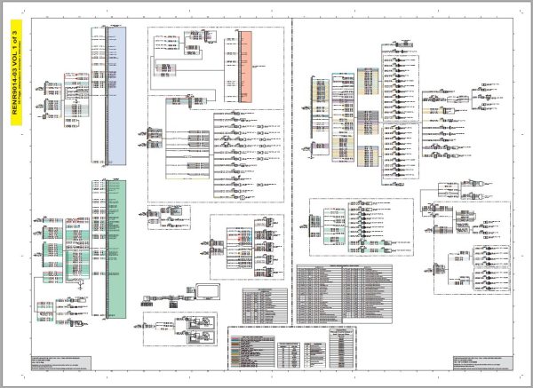 CAT Motor Grader 12M and 120M Schematic 1