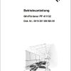 CAT Plow GH 1600 AFCPF4 Operation And Maintenance Manual BI628497 DE