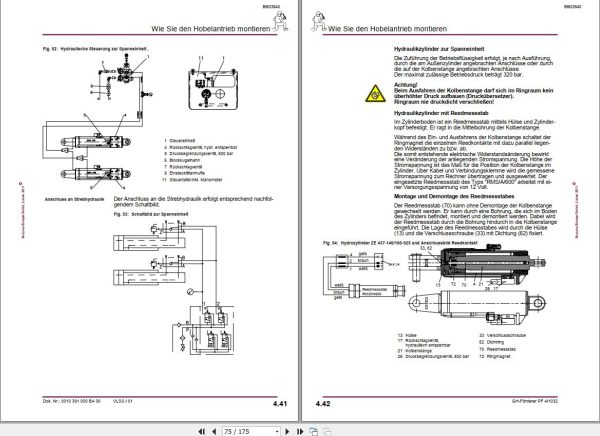 CAT Plow GH 1600 PF 4 1032 GH Conveyor PF 4 1032 Right and Left Operation And Maintenance Manual BI623540 DE 1