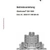 CAT Plow GH 1600 PF 4 1032 Gleithobel Operating Manual BI623565 DE