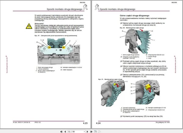 CAT Plow GH 1600 PF 4 1032 Gleithobel Operation And Maintenance Manual BI623566 PL 1