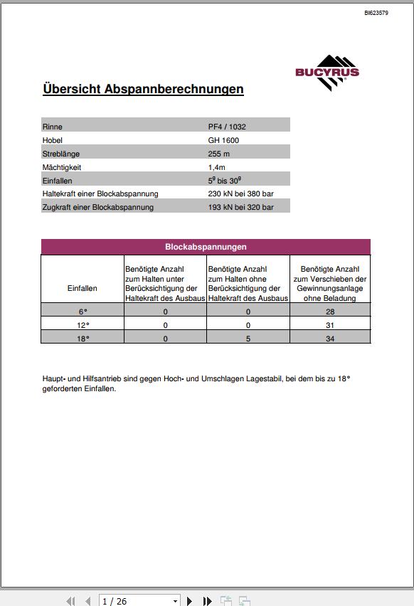 CAT Plow GH 1600 PF 4 1032 Overview Calculations Extraction Operation And Maintenance Manual BI623579 DE