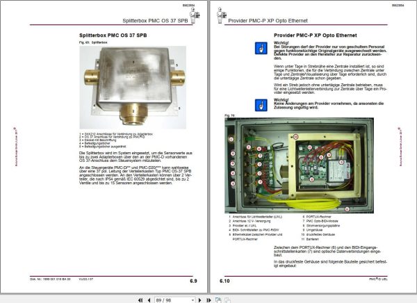 CAT Plow GH 1600 PF 4 1032 PMC D UEL Operating Manual BI623554 DE 1