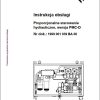 CAT Plow GH 1600 PF 4 1032 Proportional Hydraulic Control Execution PMC D Operation Manual BI623557 PL