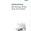 CAT Plow GH 800 AFCPF4 Operation And Maintenance Manual BI628537 DE CZ
