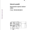 CAT Plow RHH 800 PF 3 822 Pneumatic Chain Tensioner Operation And Maintenance Manual BI623976 CZ