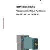 CAT Plow RHH 800 PF 3 822 Water Valve Unit 2 Function Operation And Maintenance Manual BI623998 DE