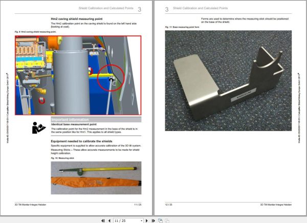 CAT Roof Support 3D Tilt Monitor Operation And Maintenance Manual EM030017 1