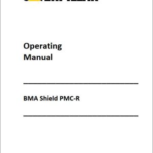 CAT Roof Support BMA Shield PMC R Operating Manual EM027362