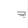 CAT Roof Support Component For Shield Support WS 1.7 Operation Manual BI633987