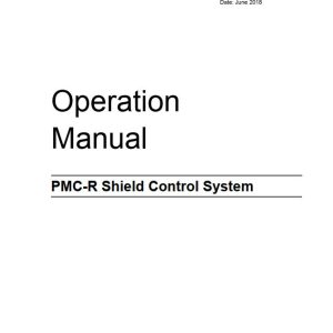 CAT Roof Support PMC R Shield Control System Operation Manual EM028746