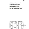 CAT Roof Support RSF AFC Operation And Maintenance Manual BI628460 DE CZ