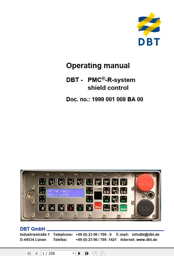 CAT Roof Support RSF Operation And Maintenance Manual BI628409