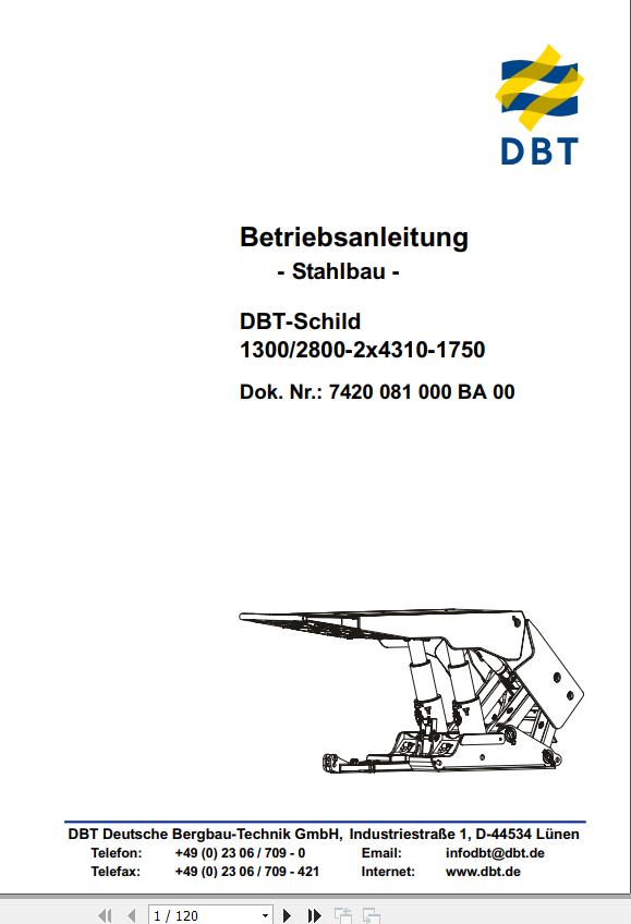 CAT Roof Support RSF Operation And Maintenance Manual BI628671 DE