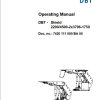 CAT Roof Support RSF RSG Operation And Maintenance Manual BI628606