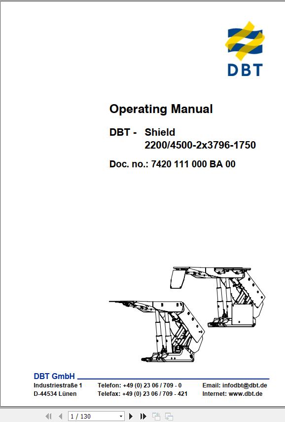 CAT Roof Support RSF RSG Operation And Maintenance Manual BI628606
