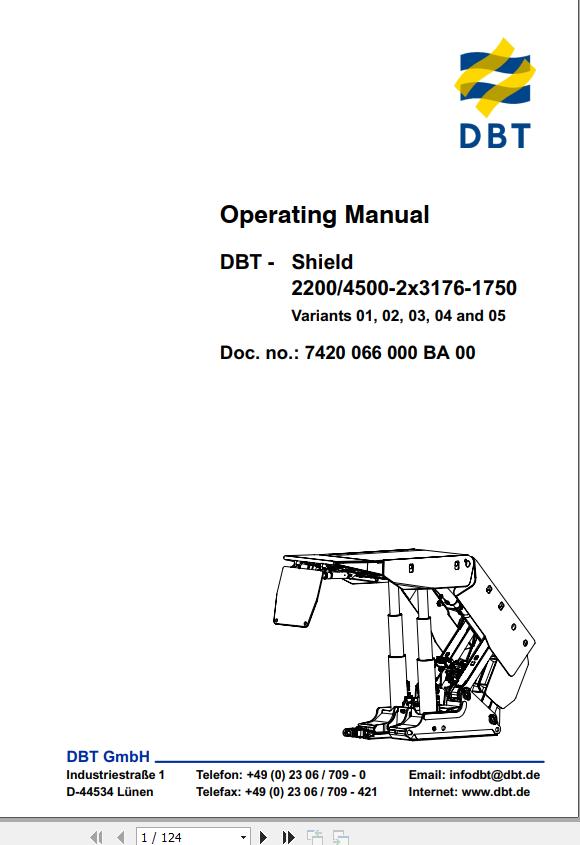 CAT Roof Support RSF RSG Operation And Maintenance Manual BI628624