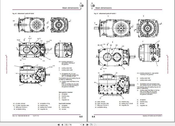 CAT Roof Support RSG AFCPF4 Operation And Maintenance Manual BI628491 EN DE CZ 1