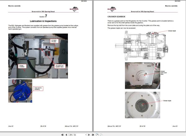 CAT Roof Support Ravensworth Set 2 BSL Operating Manual BI619305 1