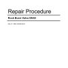 CAT Roof Support Repair Procedure Rock Burst Valve DN 40 Technical Manual EM030632