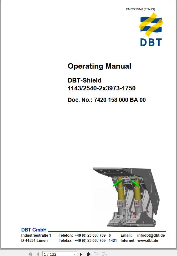 CAT Roof Support Shield 1143 2540 2x3973 1750 Operating Manual EM022501