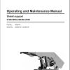 CAT Roof Support Shield 2100 3800 2×6760 2050 Operation And Maintenance Manual EM027411
