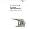 CAT Roof Support Shield Removal 1300 3100 2×5104 1750 Operation Manual BI634985 DE