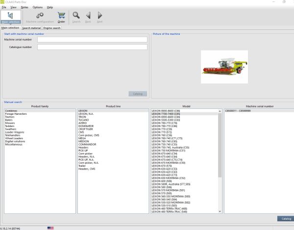 CLAAS WebTIC Offline EN 09.2022 Operator Manual Repair Manual Service Documentation EN DVD 2 1