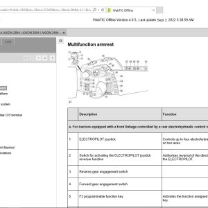 CLAAS WebTIC Offline EN 09.2022 Operator Manual Repair Manual Service Documentation EN DVD 5