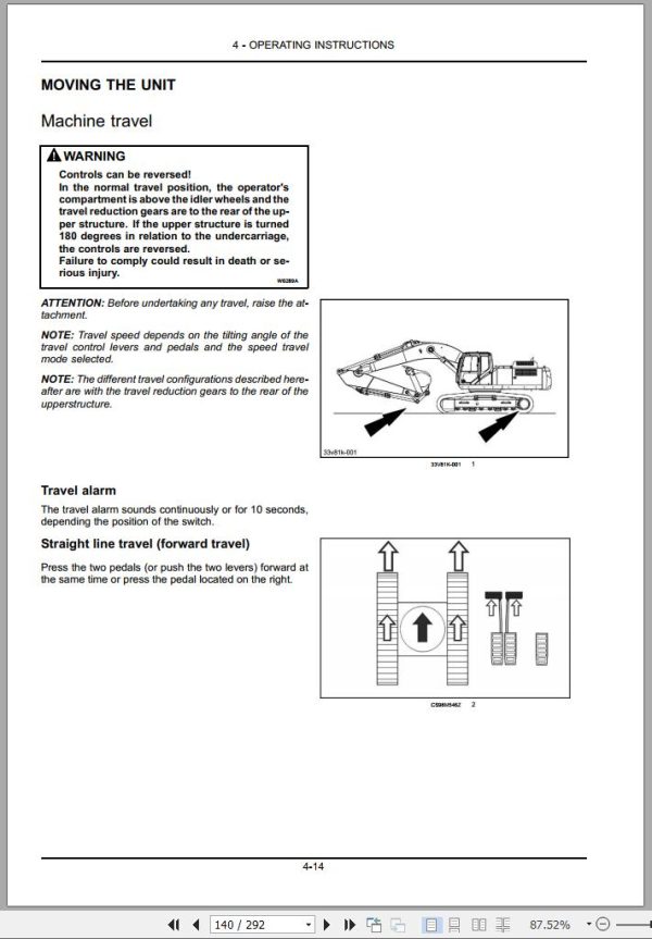 Case Crawler Excavator CX250C Operators Manual 04.2013 1