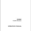 Case Crawler Excavator CX300C Operators Manual 04.2013