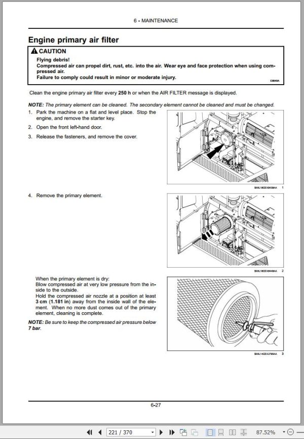 Case Crawler Excavator CX490D CX500D Operators Manual 07.2020 1