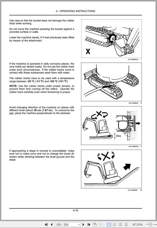 Case Mini Excavator CX60C Operators Manual 06.2018 1