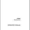 Case Mini Excavator CX80C Operators Manual 06.2013