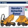 Case THWAITES Dumpers Mach 497 569 Operators Manual
