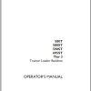 Case Tractor Loader Backhoe 580T 580ST 590ST 695ST Tier 3 Operators Manual 10.2015