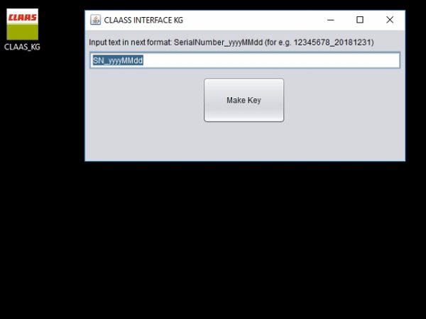Claas Agricultural Interface Adapter Key Generator Unlock Tool 4