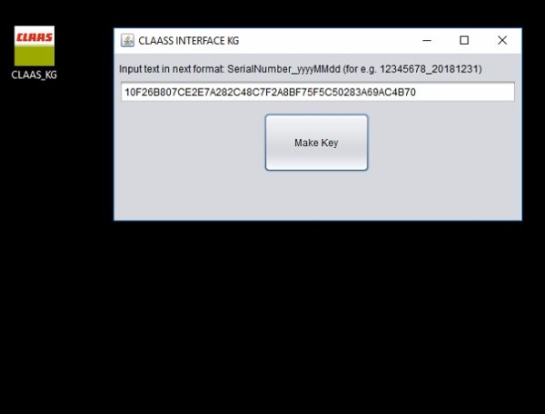 Claas Agricultural Interface Adapter Key Generator Unlock Tool 5