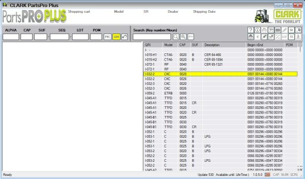 Clark ForkLift Parts Pro Plus EPC v530 09.2022 Spare Parts Catalog DVD 1 1